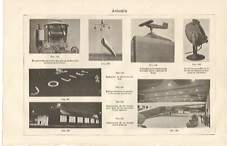 LAMINA ESPASA 10934: Indicadores luminosos para aviacion