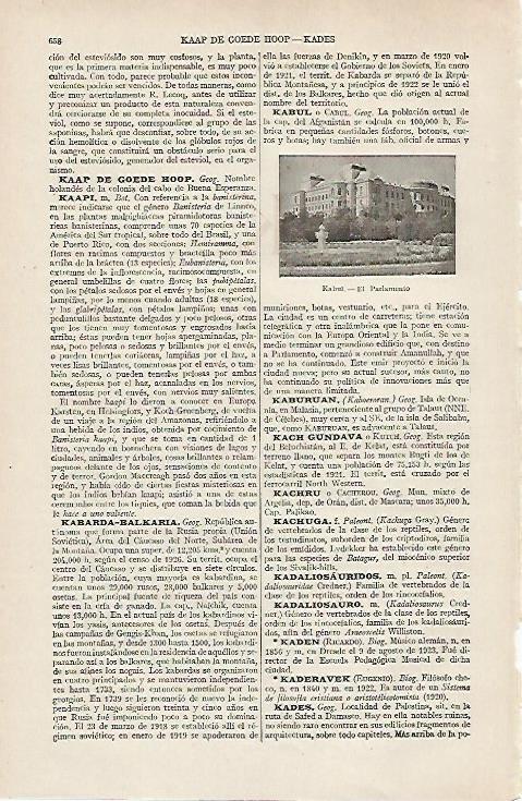 LAMINA ESPASA 19766: Parlamento de Kabul Afganistan