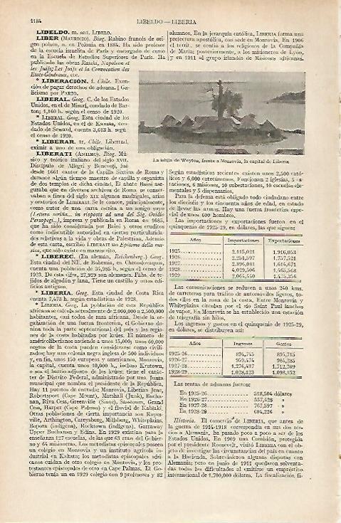 LAMINA ESPASA 19797: La islilla de Weyton Liberia