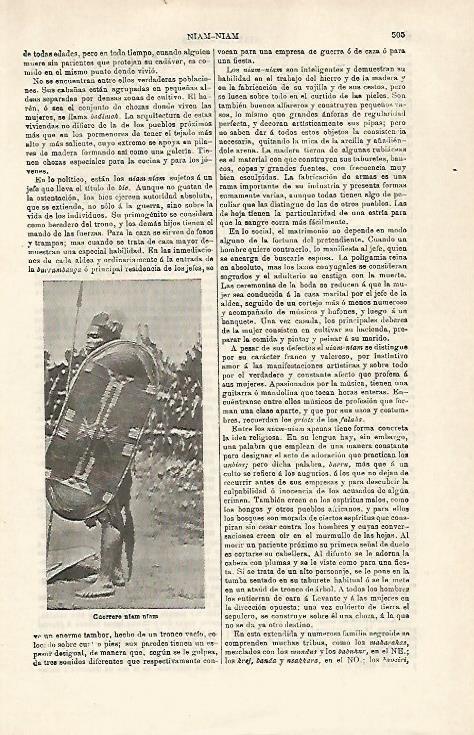 LAMINA ESPASA 20143: Guerrero niam niam