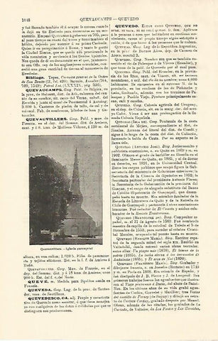 LAMINA ESPASA 20695: Iglesia de Quevauvillers Francia