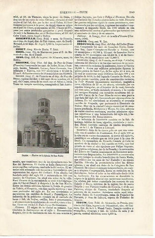 LAMINA ESPASA 20884: Iglesia de San Pablo en Issoire Francia