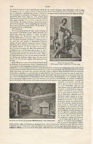 LAMINA ESPASA 12847: Habitaciones Borgia en El Vaticano