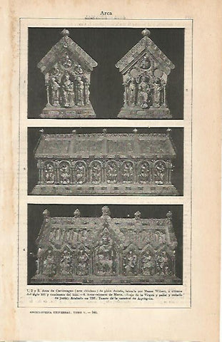 LAMINA ESPASA 7107: Arca de Carlomagno