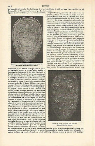 LAMINA ESPASA 16629: Escudo de Carlos VI de Francia