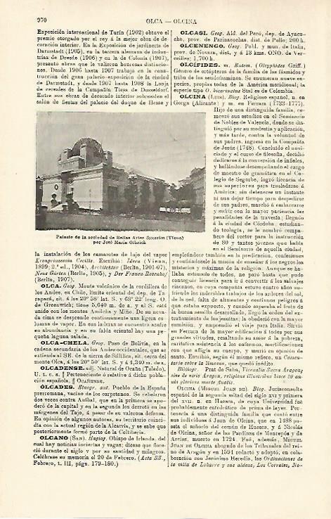 LAMINA ESPASA 21354: Palacio de la Sociedad de Bellas Artes en Viena