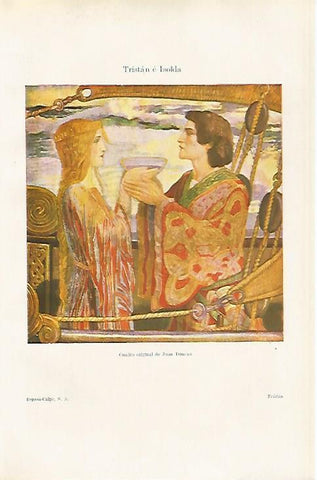 LAMINA ESPASA 20454: Tristan e Isolda por J. Duncan