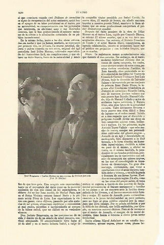 LAMINA ESPASA 22208: Jose Brugera y Carlos Muñoz en Crimen perfecto