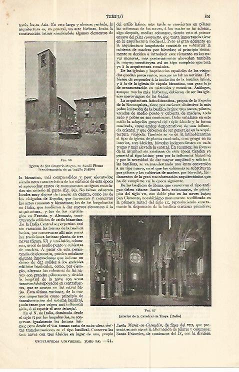 LAMINA ESPASA 13796: Iglesia de Ascoli Piceno Italia