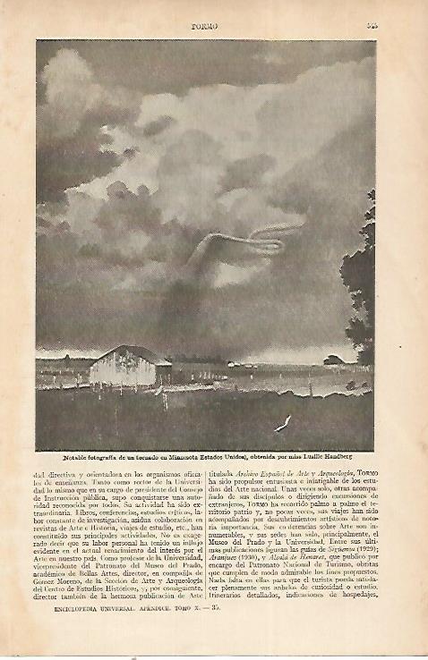 LAMINA ESPASA 22400: Tornado en Minesota