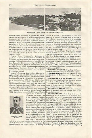 LAMINA ESPASA 23074: Vistas de Puenteaereas