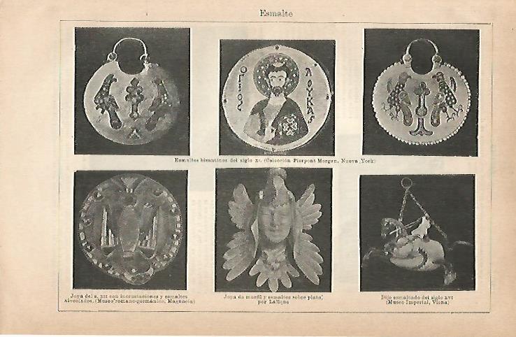 LAMINA ESPASA 18980: Esmaltes bizantinos