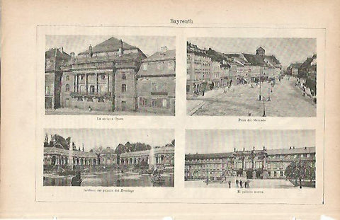 LAMINA ESPASA Alemania 9852: Vistas de BayreuthAlemania