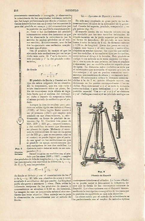 LAMINA ESPASA 15692: Pendulo de Repsold