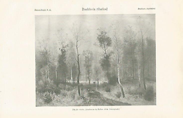 LAMINA ESPASA 24373: Dia de otoño por C. Buchholz