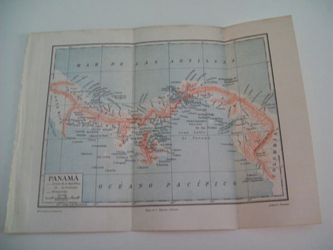 LAMINA ESPASA 1454: Mapa de Panama