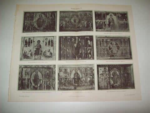 LAMINA ESPASA 7030: Pantocrator romanicos