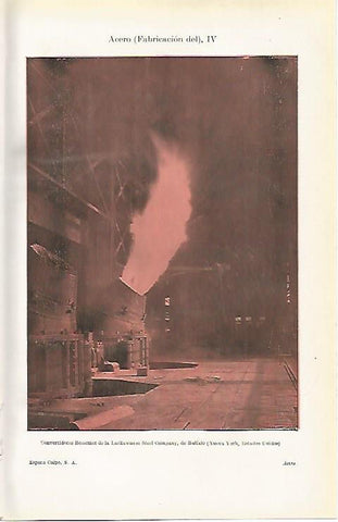 LAMINA ESPASA 8026: Convertidores Bessemer en la Lackawanne Steel Company