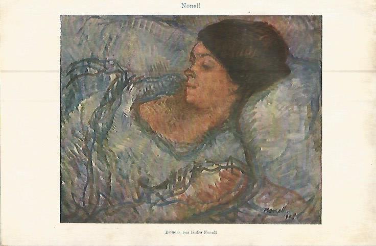 LAMINA ESPASA 9534: Estudio por Isidro Nonell