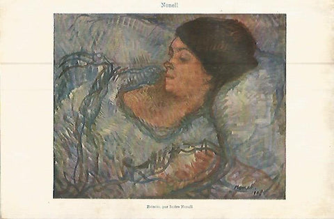 LAMINA ESPASA 9534: Estudio por Isidro Nonell