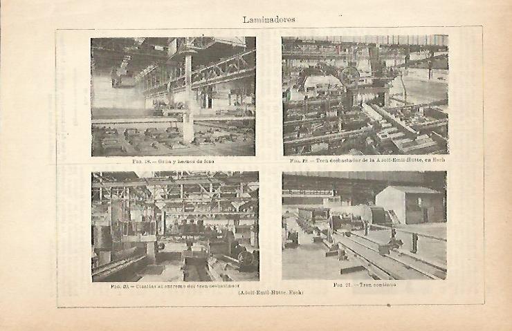 LAMINA ESPASA 8945: Fabrica Adolf Emil Hutte en Esch (Luxemburgo)