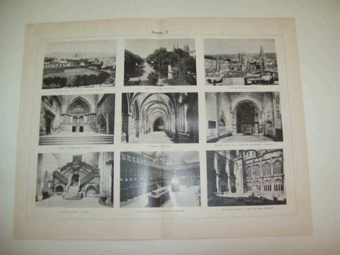 LAMINA ESPASA 11912: Imagenes de Burgos