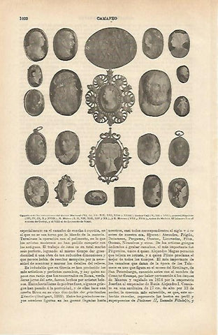 LAMINA ESPASA 14757: Camafeos