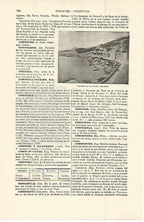 LAMINA ESPASA 14993: La Corniche de Marsella