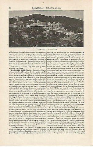 LAMINA ESPASA 15873: La Rabassada en Barcelona