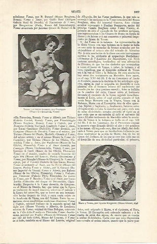 LAMINA ESPASA 17532: Venus y el Amor dormido por Correggio