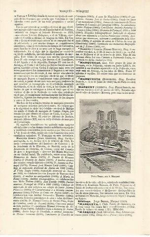 LAMINA ESPASA 17607: Notre Dame de Paris por Marquet