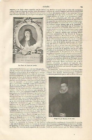 LAMINA ESPASA 10255: Felipe II por Pantoja de la Cruz