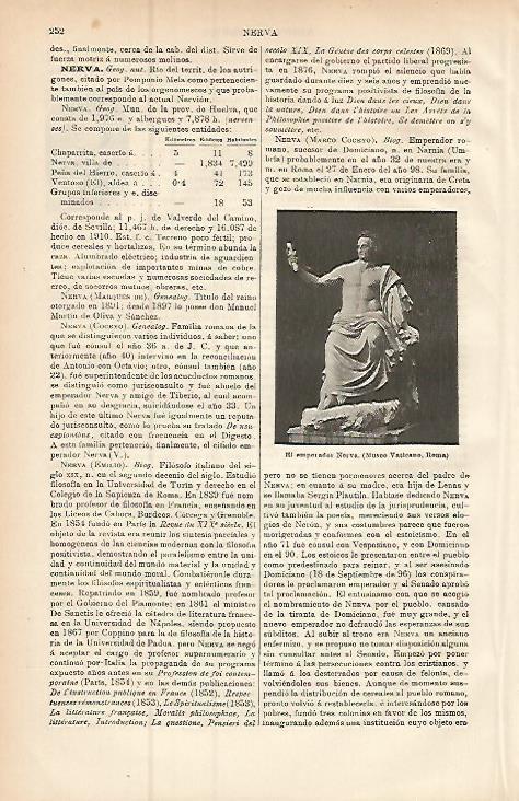 LAMINA ESPASA 9404: El emperador Nerva