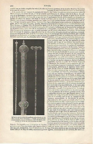 LAMINA ESPASA 19980: Reliquias de Santa Isabel y Santo Domingo de Silos