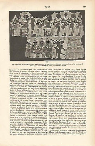 LAMINA ESPASA 11047: Trajes egipcios de la XVIII Dinastia