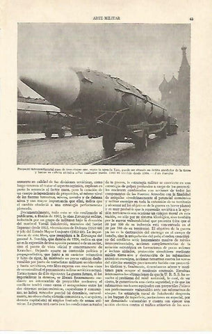 LAMINA ESPASA 20773: Proyectil ruso de tres etapas