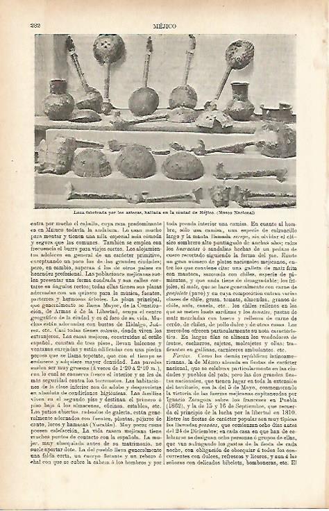 LAMINA ESPASA 11577: Ceramica azteca