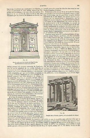 LAMINA ESPASA 2726: Templo de la Victoria Aptera en Atenas