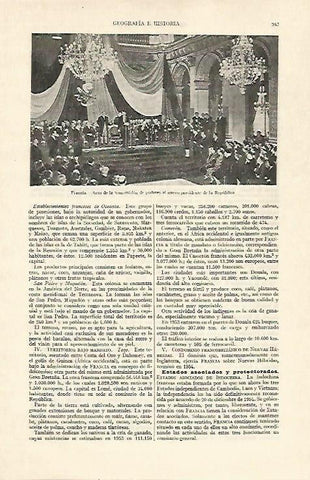LAMINA ESPASA 22080: Trasmision de poderes al nuevo presidente de Francia
