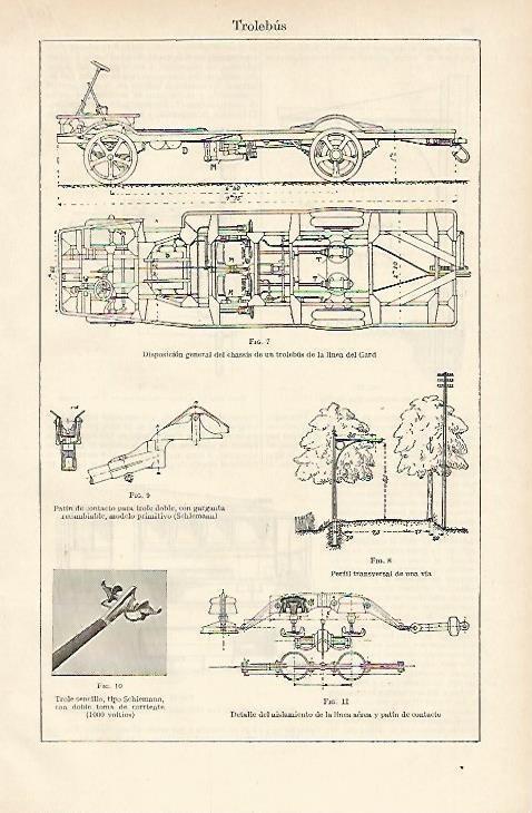 LAMINA ESPASA 902: Trolebus