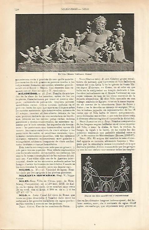 LAMINA ESPASA 9472: El Nilo escultura helenistica