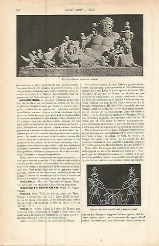 LAMINA ESPASA 9472: El Nilo escultura helenistica