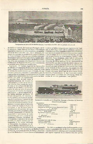 LAMINA ESPASA 10131: Ianuguracion del ferrocarril Madrid-Aranjuez en 1867