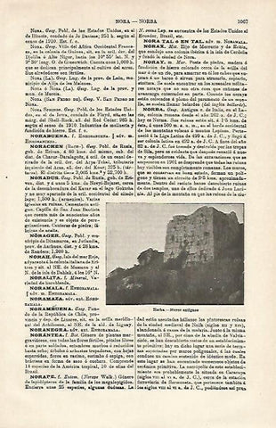 LAMINA ESPASA 20233: Muralla de Norba en Italia