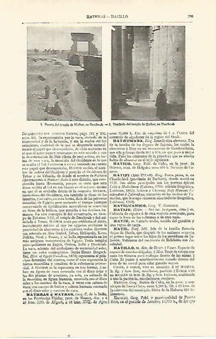 LAMINA ESPASA 21589: Templo de Hathor en Dendera Egipto
