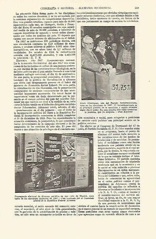 LAMINA ESPASA 21657: Erich Ollenhauer
