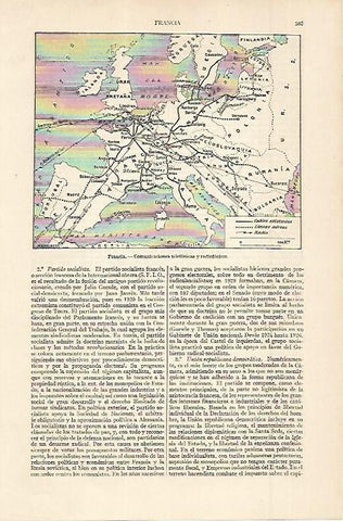 LAMINA ESPASA 11336: Mapa de Europa de comunicaciones telefonicas y de radio