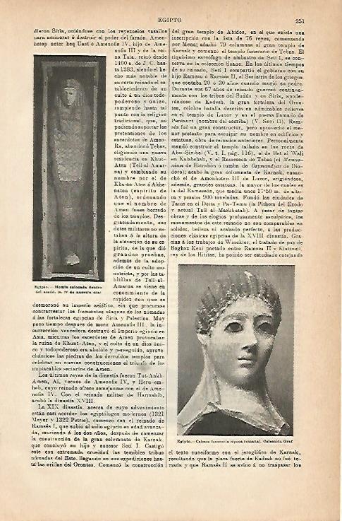 LAMINA ESPASA 6790: Momia de Egipto de epoca romana