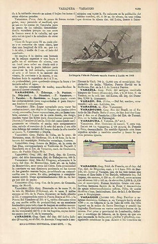 LAMINA ESPASA 4888: La fragata Villa de Palamos varada en Tarifa en 1903