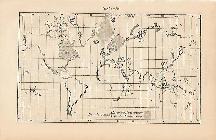 LAMINA ESPASA 4986: Mapa mundial de oscilacion